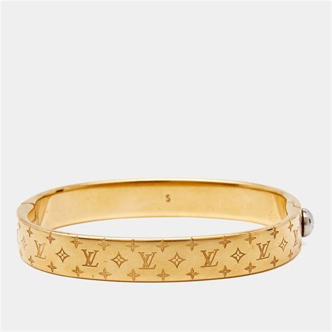 louis vuitton nanogram cuff bracelet|Louis Vuitton magnet bracelet.